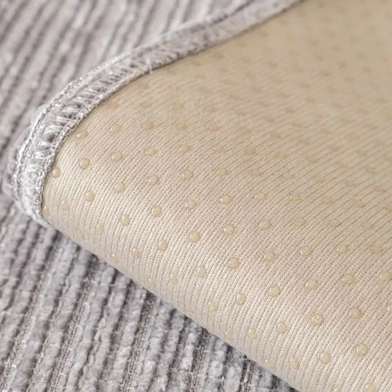 Chenille Solid Color Non-slip Sofa Cover Living Room Sofa Backrest Armrest Towel Four Season Straight Couch Protection Cushion 4