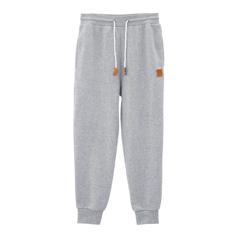 Men's spring and autumn Casual pants solid color pants men's trendy sports pants loose leg leggings men's sanitary pants