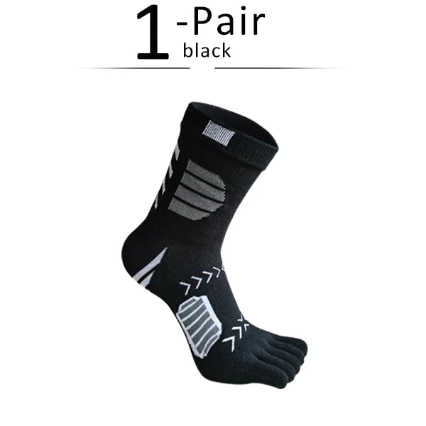 Sport Toe Socks - Compression Cotton, Sweat-Absorbing, Deodorizing,