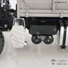 4*4 LESU 1/14 TGS RC Dumper Truck Metal Chassis Construction Tipper Model Toy With Light Sound Motor ESC TH16798 6