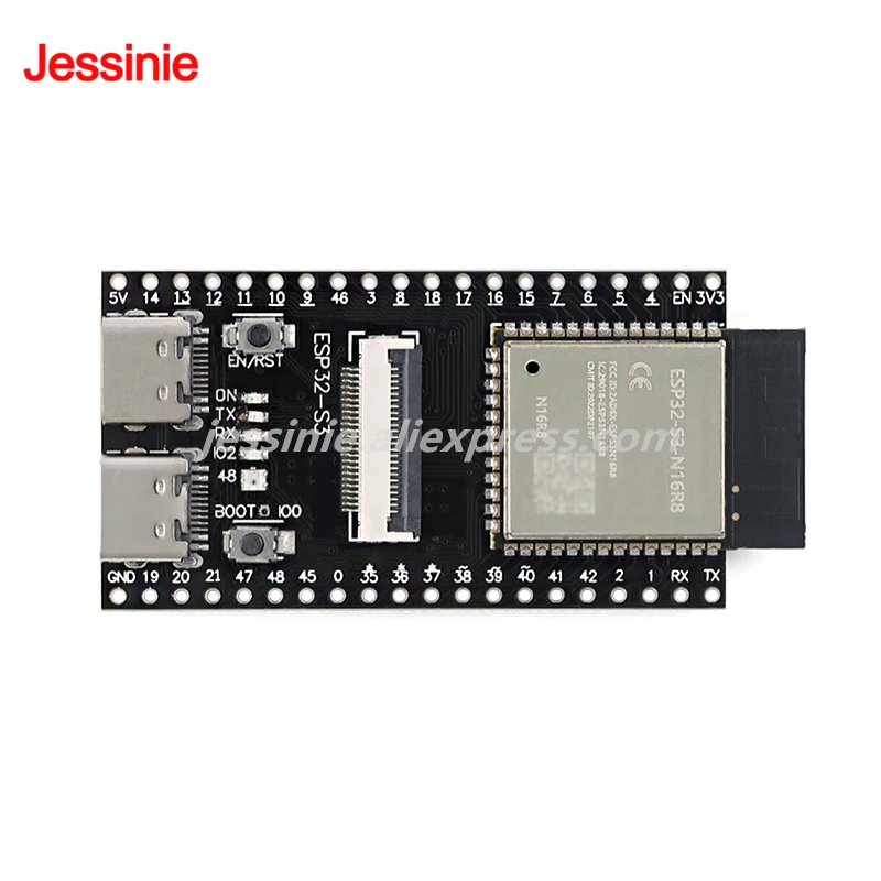 รูปสินค้า บอร์ดพัฒนา ESP32-S3 พร้อมกล้อง Wi-Fi 2.4GHz