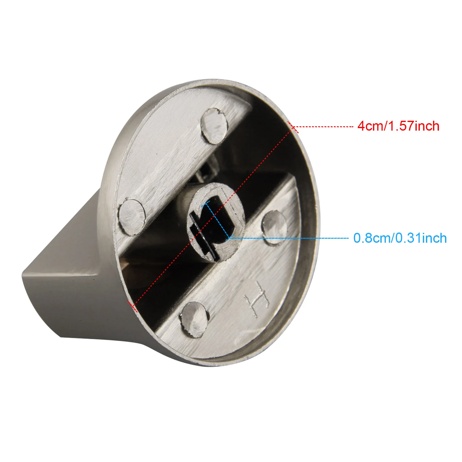 4PCS Universal Metal Rotary Switch Control Knobs Replacement Accessories rotary switch for Kitchen Cooker Gas Stove Handles Knob
