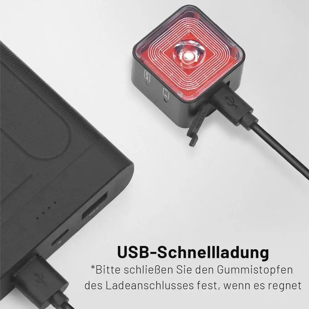Road Cycling Tail Light USB Cycling Tail Rear Rechargeable Light Adjustable Waterproof Cycling Light For Night Riding Safety For