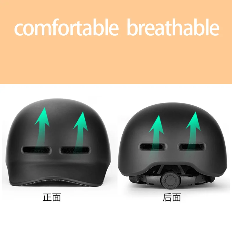 Universelle Fahrrad-Baseballkappen-Helme, Sommer-Sicherheitshelme, winddicht, für den Außenbereich, neutral, schlichtes Design, Fahrradausrüstung, Zubehör – Detail 6
