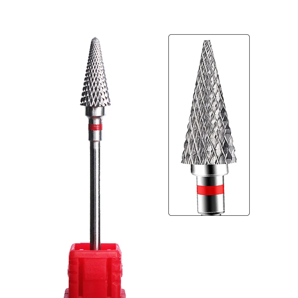 1pc Nail Drill Bit Carbide Milling Cutter for Manicure Nail Polish Equipment Gel UV Gel Accessory Tools 3