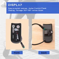 Panneau de commande de compteur LCD LED pour vélo électrique 36v 48v S800, affichage pour contrôleur de vélo électrique, connecteur étanche à 5 broches 3