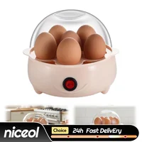Cuiseur à œufs électrique multifonctionnel 160W 220V, 6 œufs/étage, pour œufs durs et pochés, machine à petit-déjeuner intelligente pour la cuisine domestique 1