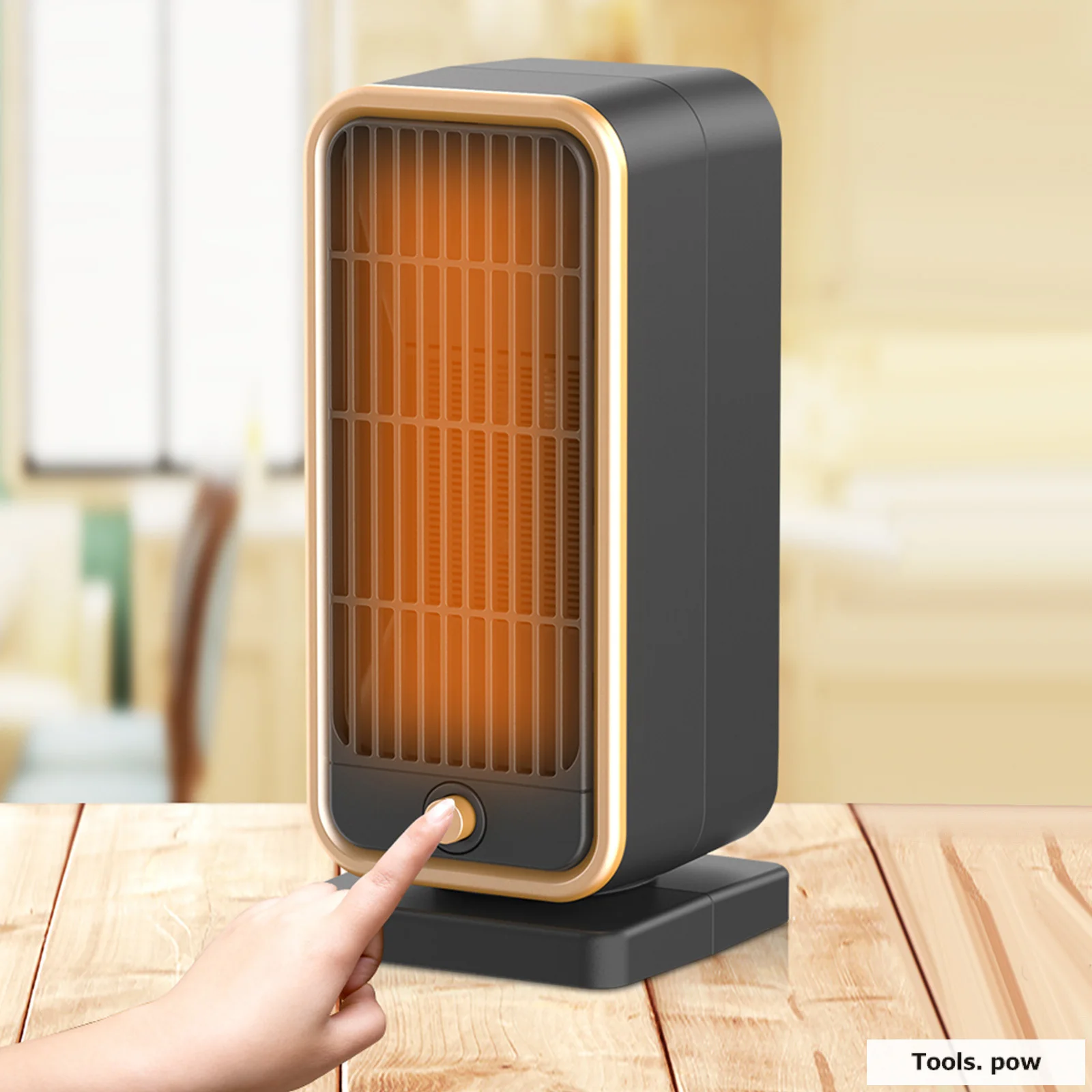 

500W Mini Electric Heater Home Desk Heater Fan Heater Portable Heater for Office, Bedroom, Dormitory, Baby Room EU/US Model