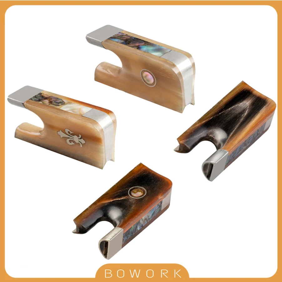 BOWORK Альта лук лягушка материал жемчуг глаз Бык Рог лягушка для альты лук Luthier изготовление углеродного волокна паза Pernambuco лук