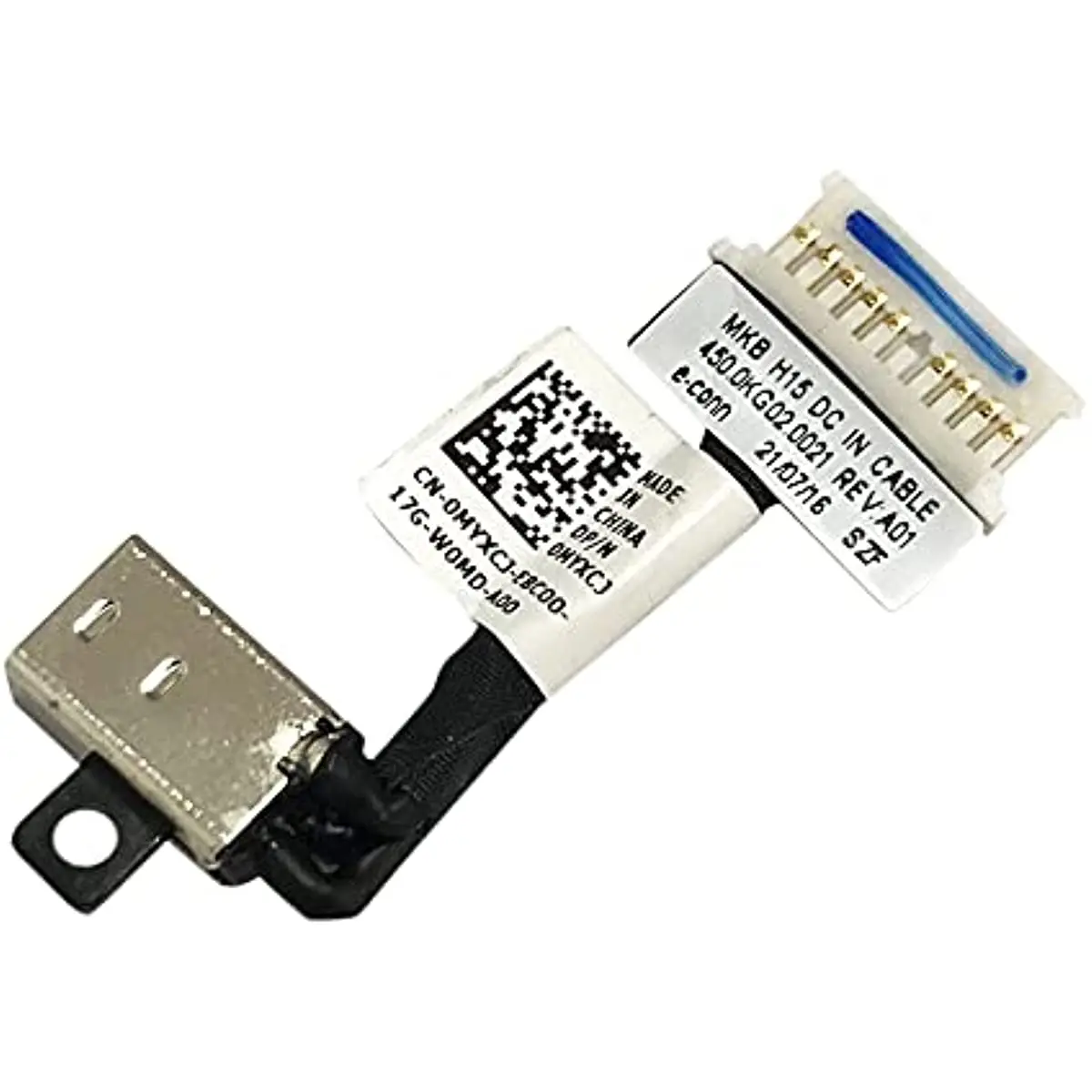 Connettore Jack Di Alimentazione Cc Spina Cavo Presa Porta Di Ricarica Per Dell Inspiron 7501 7500/Vostro 7500 7501 Myxcj 0Myxcj 450.0Dc Cavo