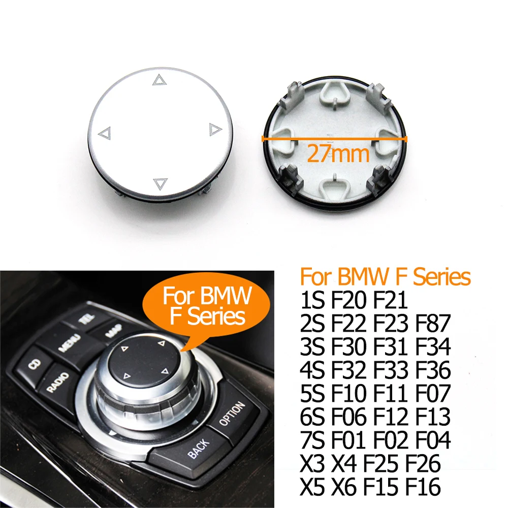 Innen Auto CIC IDrive Multimedia Maus Schlüssel Menü Knopf Tasten Ersatz Für BMW F20 F22 F30 F34 F36 F10 F02 F06 F25 F15 F16 – Detail 3