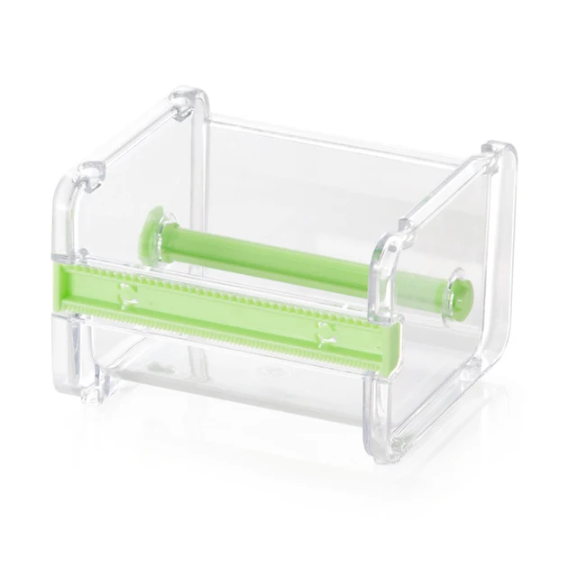 Tape Cutter Tape Storage Box DIY Hand Tools Multifunction Desktop Cutting Machine Office Stationery Transparent Cutting Machine 6