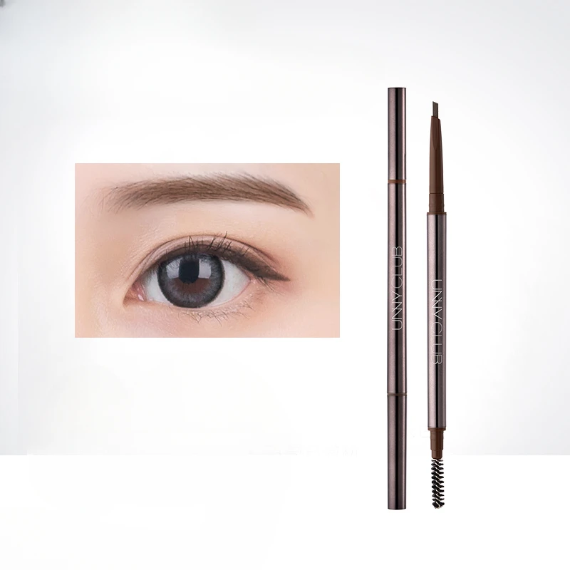 

Карандаш для бровей женский водостойкий и прочный, не Обесцвечивающий, тонкий, натуральный, простой в окрашивании