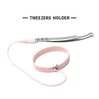 Flexible Eyelash Tweezers Silicone Material Assist Eyelash Extension Eyelash Tool With Wrist Strap Eyelash Protection Protected 2