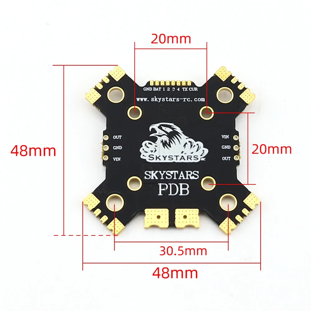 Skystars Talon 40A Slim Blheli_32 128K MCU 3-6S