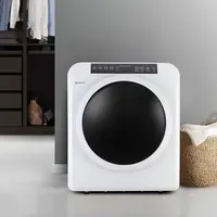 13.2LB Portable Clothes Dryer, 3.5 Cu.Ft High End Front Load Tumble Laundry Dryer with LCD Touch Screen, Stainless Steel Tub 2