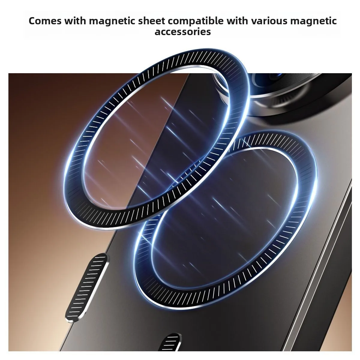 Luxury Frosted Magnetic Metal Lens Case - All-Inclusive Anti-Drop Cover