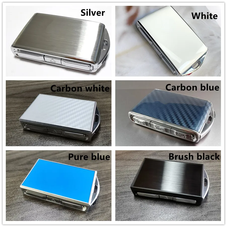 Sostituzione Della Copertura Del Guscio Della Chiave Di Modifica Del Telecomando Del Telaio In Lega Di Zinco Dell'Automobile Per Polestar 1 Polestar 2