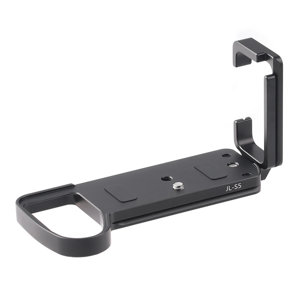 

L Shape Bracket Extendable Vertical Quick Release Plate Bracket Holder for Panasonic S5 Camera Body LUMIX DC-S5KE-K System Camer
