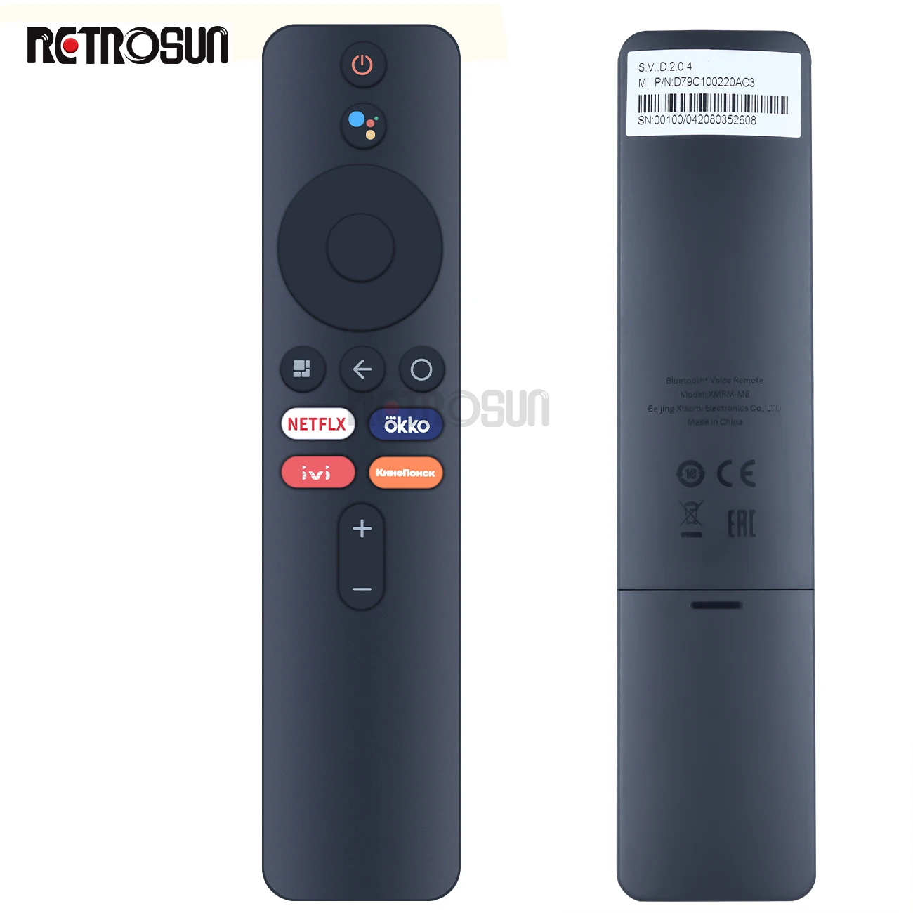 XMRM-M6 telecomando vocale per Xiaomi Mi TV MDZ-24-AA L32M6-6ARG L55M6-ESG L55M6-ARG L50M6-6ARG XMRM-M3 pezzi di ricambio