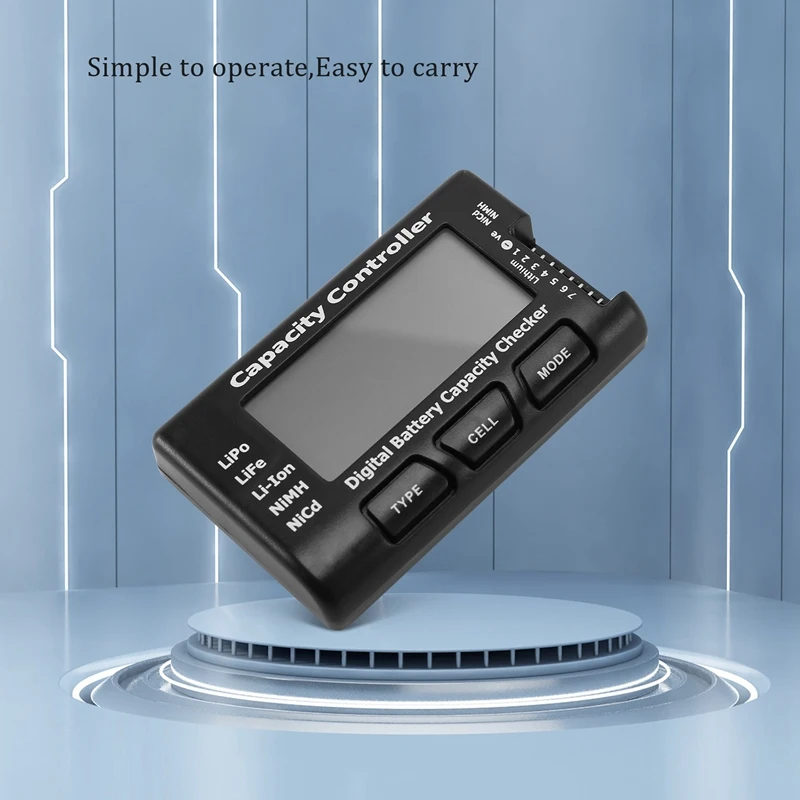 RC Cellmeter-7 Digital Battery Capacity Checker Lipo Life Li-Ion Nimh Nicd 5
