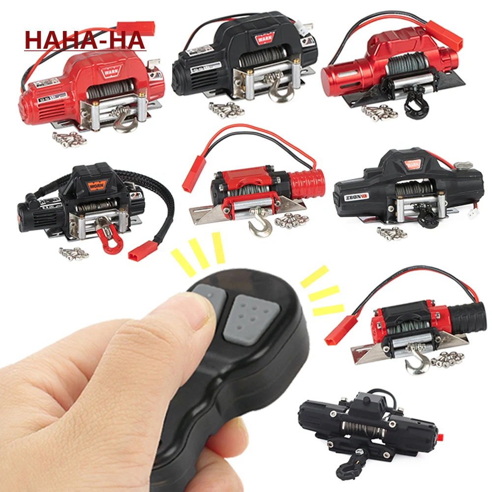 Treuil en Métal à Double Moteur RC VGEBY pour Traxxas/Hsp/Redcat/Tamiya Treuil en Métal à Double Moteur RC VGEBY pour Traxxas/Hsp/Redcat/Tamiya