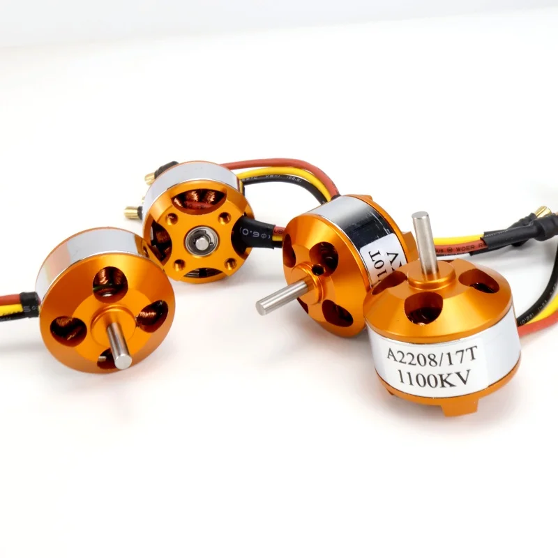 Moteur Brushless A2208 1000-2600KV pour Drone RC Multicoptère