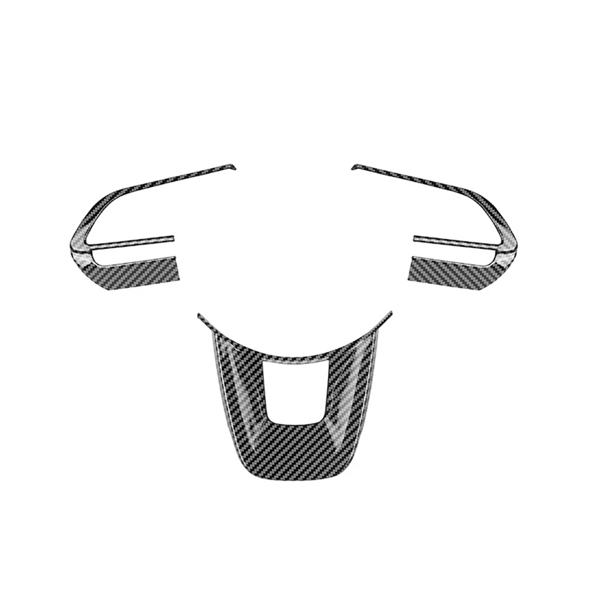 

3 шт./набор, декоративные наклейки на руль автомобиля из углеродного волокна для TOYOTA Raize 200 серии 210A 2021 VELOZ 2022