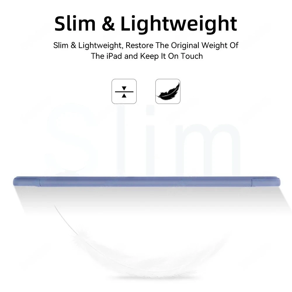 Premium TPU Tri-Fold Stand Smart Cover