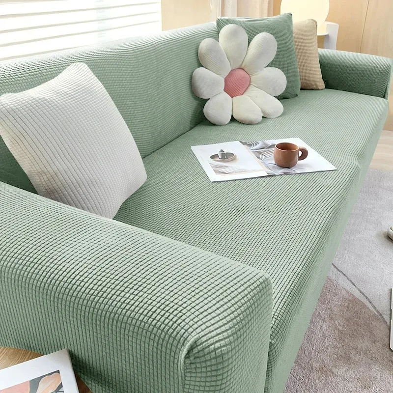 Elastic Jacquard Sofa Cover for Living Room Stretch Slipcovers Corner Sofa Covers L Shape 1 2 3 4 sofa cover