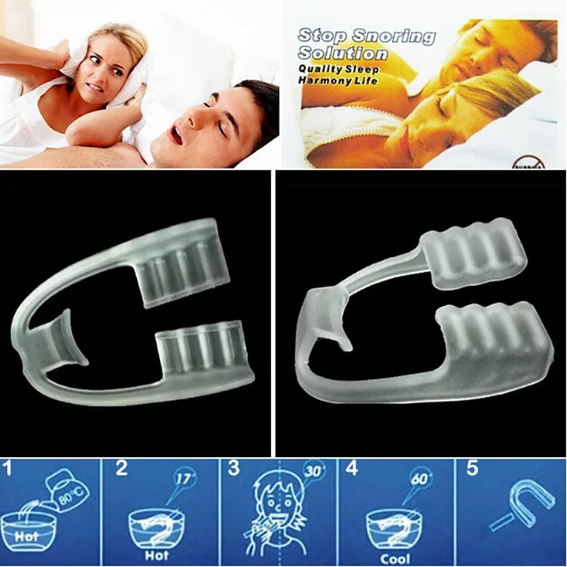1/2/5PCS Bruxism Mouth Guard Sleep Mouthguard Splint Clenching Dental Braces Alignment Trainer Sleep Aid Teeth Protector Tools 4