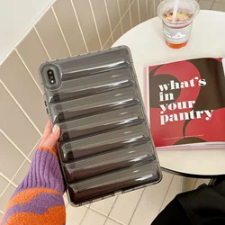 Duidelijke silicone schokbestendige tablet hoes met luchtzakontwerp