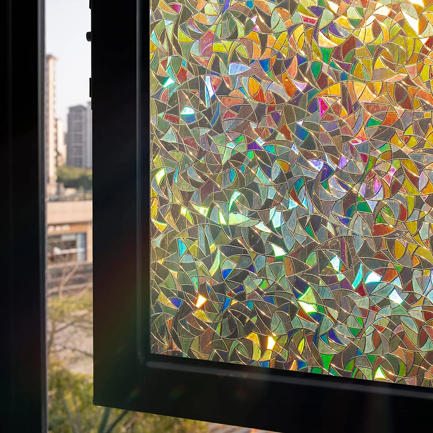 decorazione pellicola finestra termovinile tende finestra 3d adesivi finestre  vetrofanie natale termico axesivi per vetro oscurante adesivi vetro doccia  adesivi per vetro pellicola vetri finestre - AliExpress
