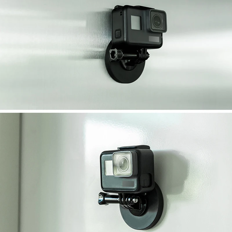 Suporte da Motocicleta Magnética para Gopro Ação Câmera Ímã Ventosa do Carro Suporte Base de Montagem para go Pro 10 Acessórios - Image 6