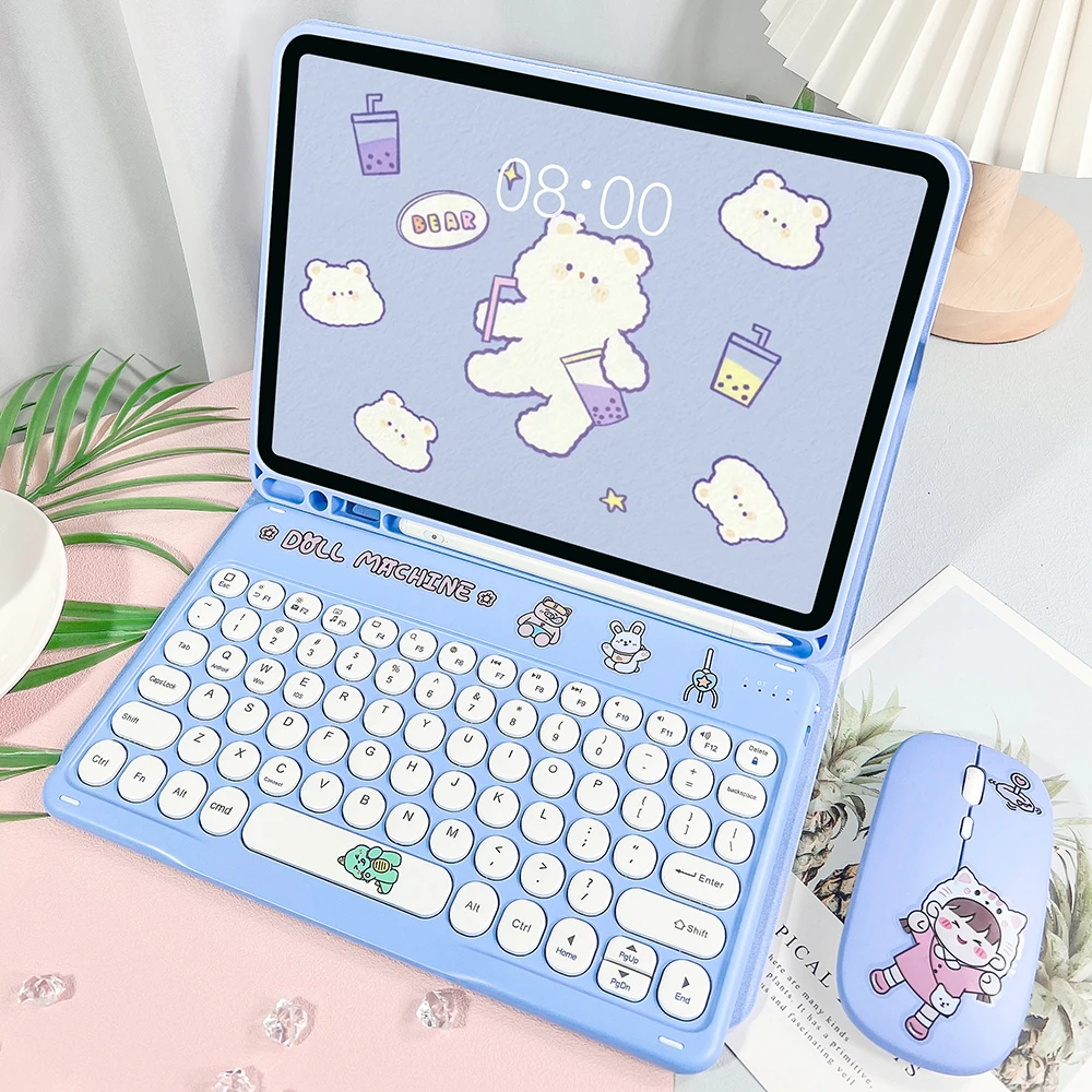 Keyboard Wireless Mouse Magic For iPad Pro 13 11 Case M5 M2 2025