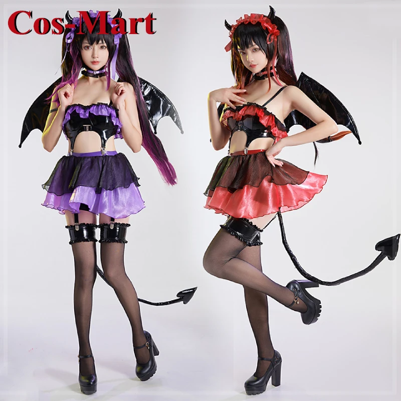 

Косплей-костюм Cos-Mart из аниме «Date A Live Tokisaki Kurumi», Маленький Дьявол