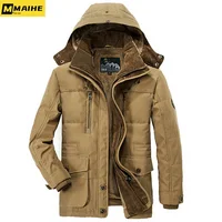 New Minus 40 Degrees Winter Jacket Men Thicken Warm Cotton-Padded Jackets Men's Hooded Windbreaker Parka Plus Size 5XL 6XL Coats 1