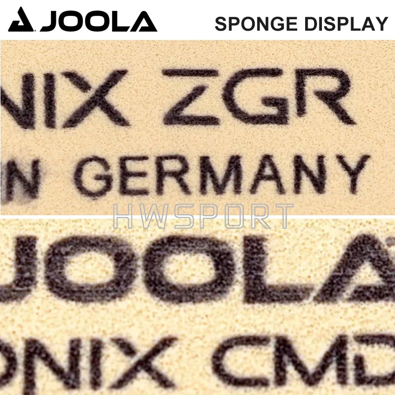 JOOLA TRONIX-Hoja de goma para tenis de mesa, serie ACC CMD ZGR, hecha en Alemania