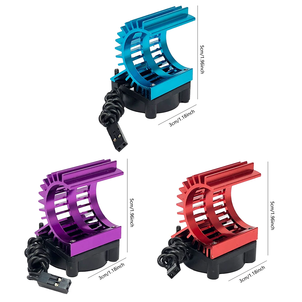 Ventilateur de refroidissement moteur RC 380 390 2838 2845 2847 aluminium