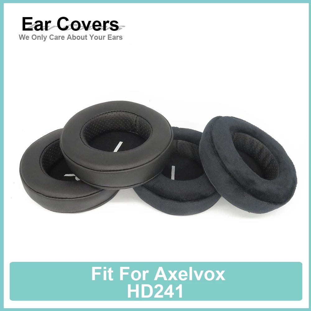 

Earpads For Axelvox HD241 Headphone Earcushions Protein Velour Pads Memory Foam Ear Pads