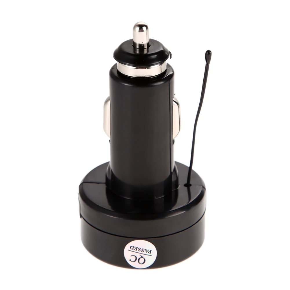 12V LED Digital Voltmeter Thermometer Cigarette Lighter Socket