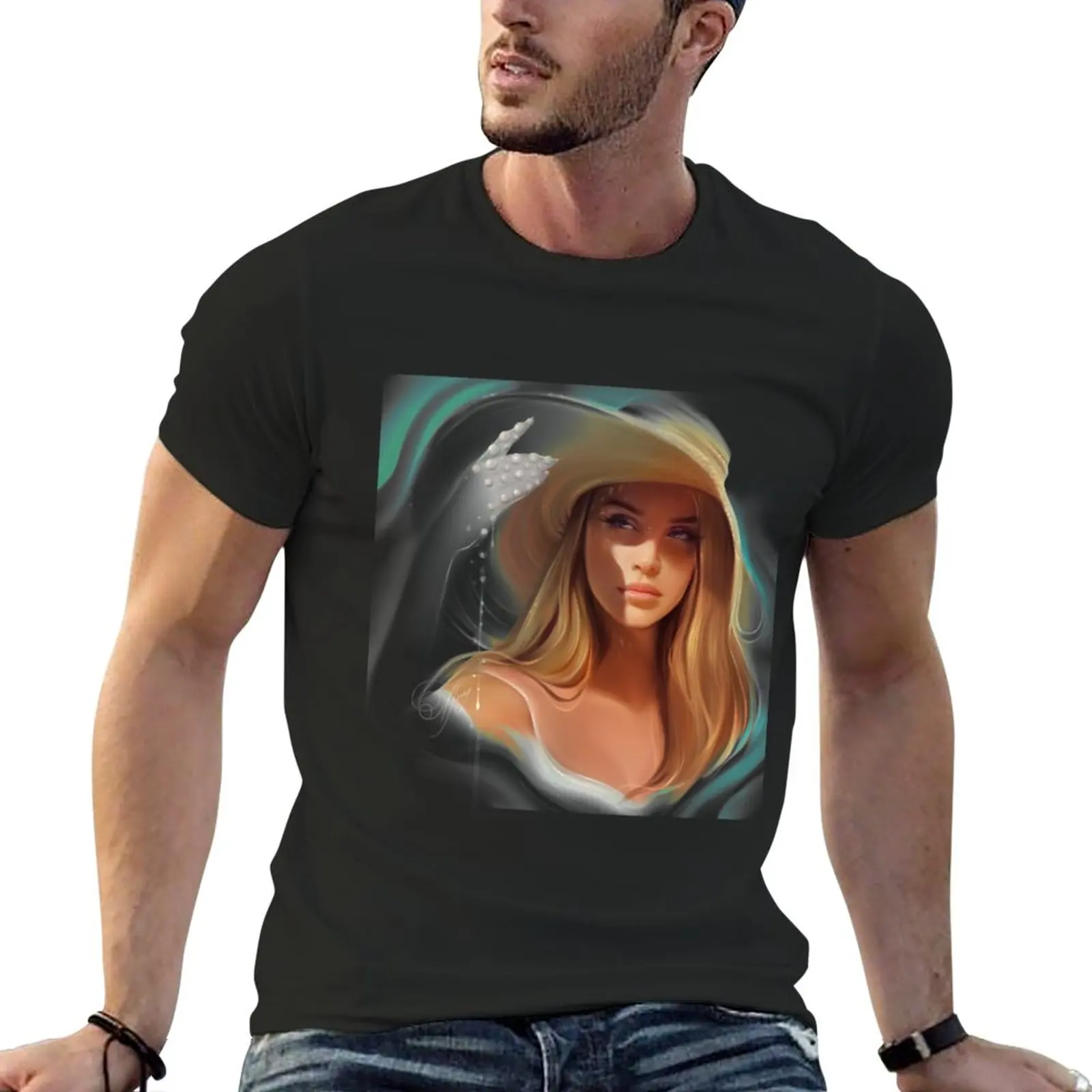 

LDR T-Shirt tees funnys summer top shirts graphic tees plain t shirts men