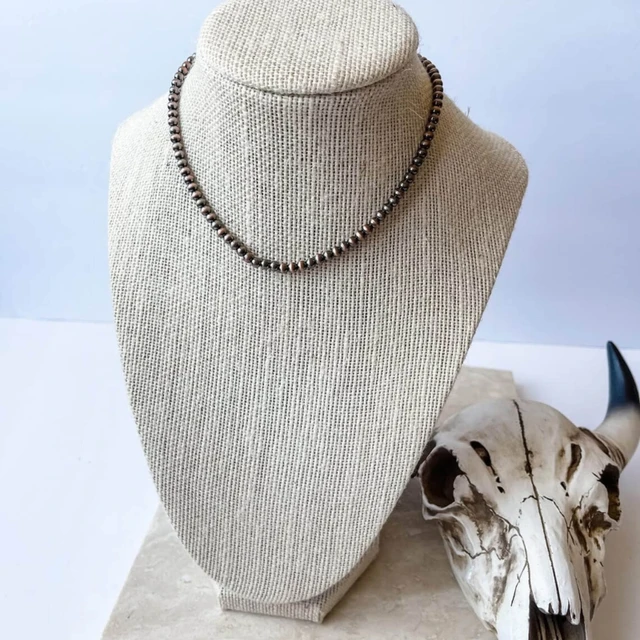 The Wachovia Navajo Bead & Turquoise Necklace – Shop Envi Me