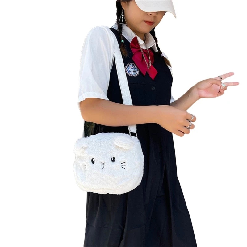

Shoulder Bag for Girl Kid Large Capacity Shaped Bag Trendy Bag E74B