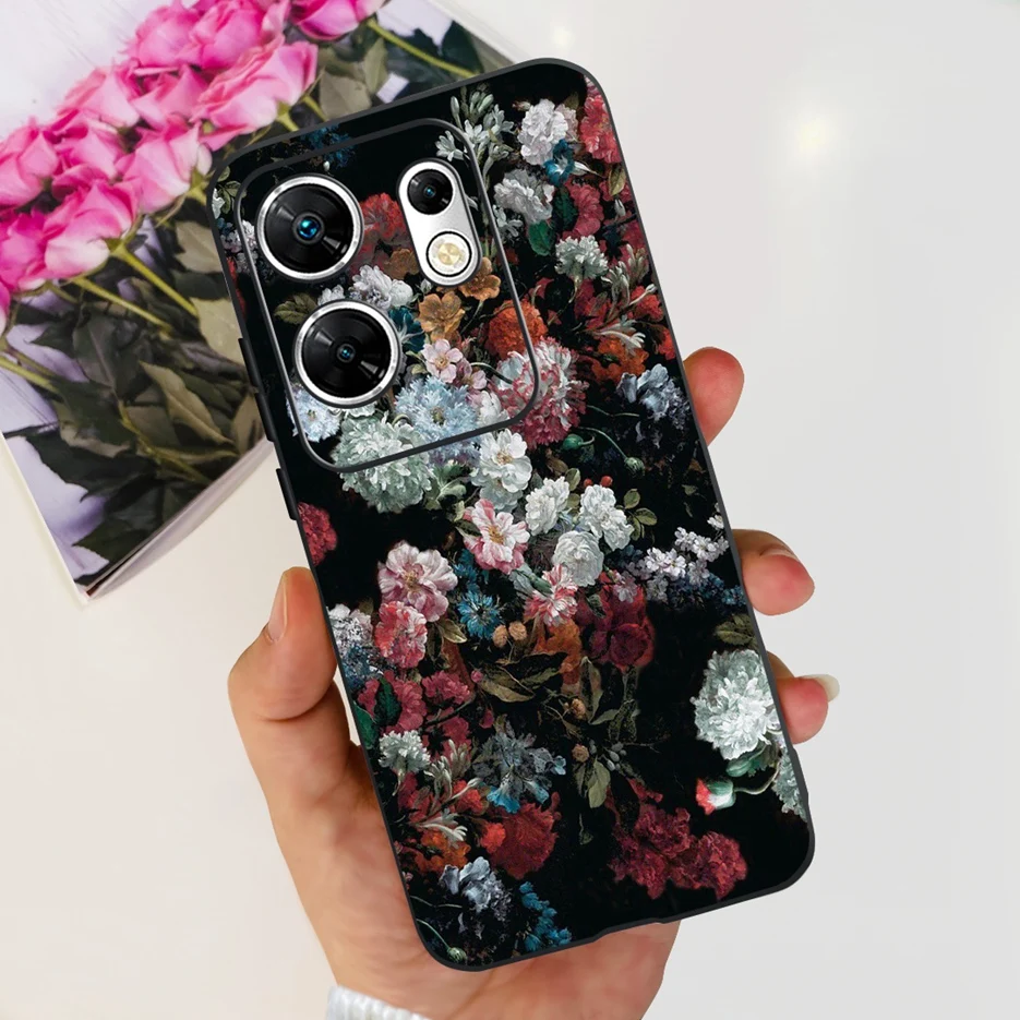 Stylish Shockproof Painted Phone Case - Soft Protective Cover