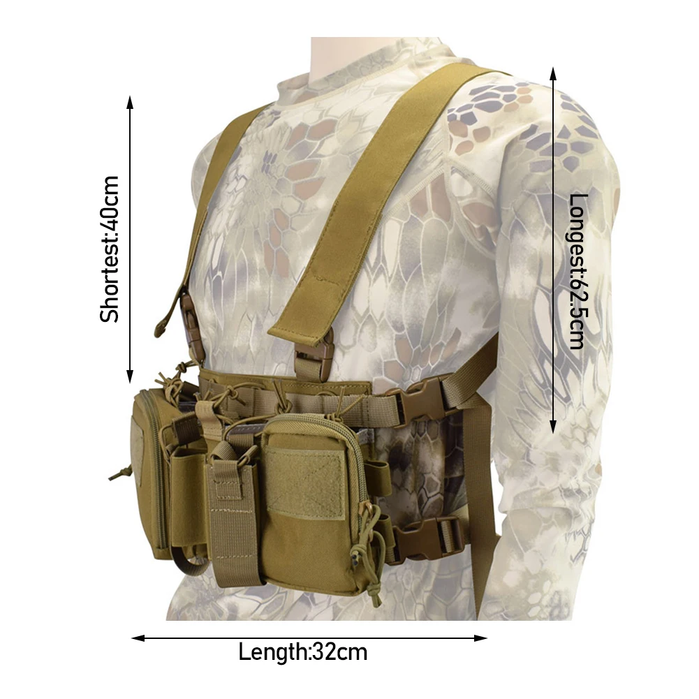 CS Match Wargame TCM Chest Rig Airsoft   и͸   Ű Ŀġ Ȧ Molle ý 㸮  Ϸ Swat