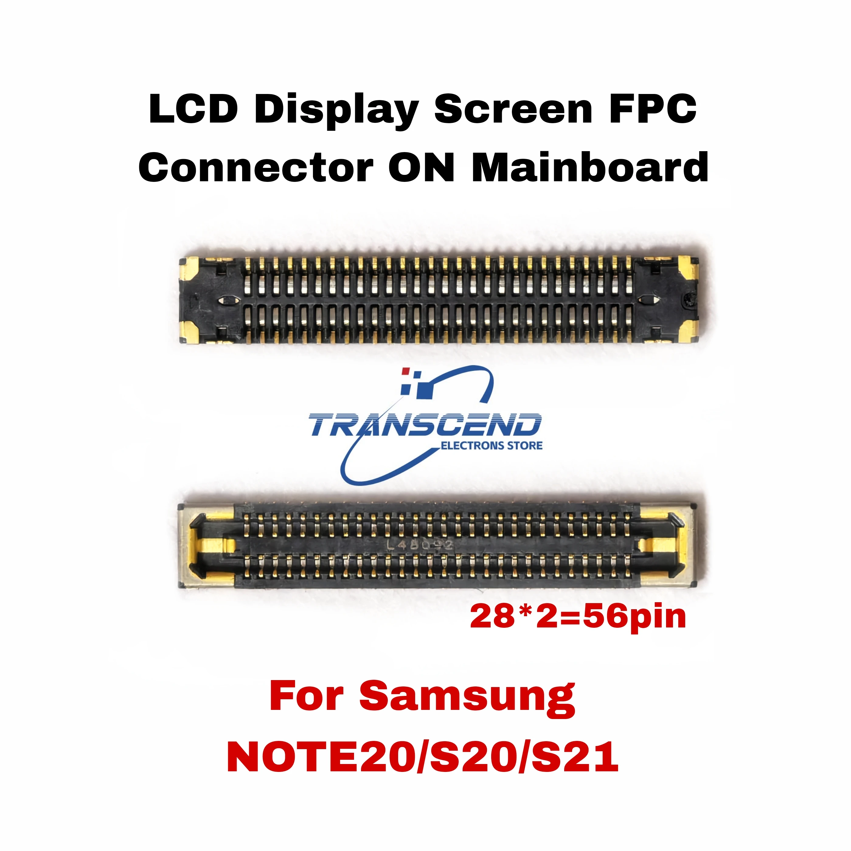 10PCS Popular LCD Display Screen Charging FPC Connector FOR Samsung A30S A40 A12 A50 A60 A02S A10S A14 S10 NOTE10 20 S21 S22 S23 lcd display fpc connector