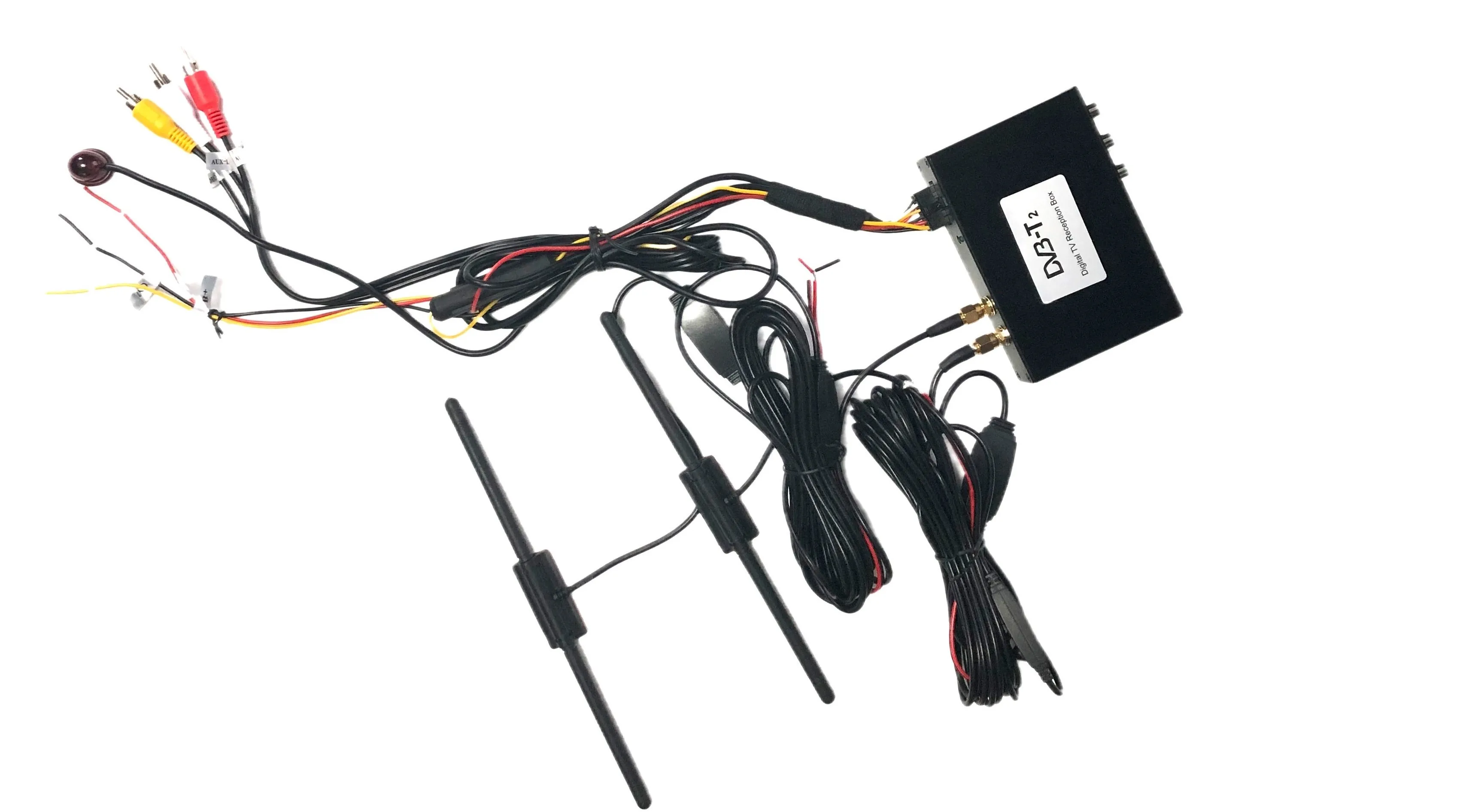 Car TV Tuner DV3-T2 MPEG-4 Digital TV BOX Receiver Mini TV Box Use in Europe Digital TV Reception Box - 6