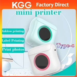 Description Picture 3 of itemMini Cat Pocket Printer Thermal Paper Animal Body Picture Photo Title Note Luggage Label Pocket Learning Inkless Bluetooth Maker