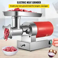 Electric Meat Grinder 661 Lbs/Hour1100 W Meat Grinder Machine 1.5 HP Electric Meat Mincer with 2 Grinding Plates 2